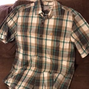 Carhartt plaid button up